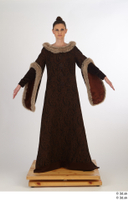  Photos Woman in Historical Dress 33 15th century Medieval Clothing a poses whole body 0001.jpg